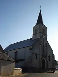 The church in Saint-Août