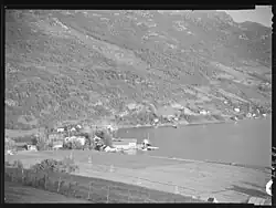 Sandeid village in the early 20th century