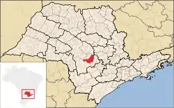 Location in São Paulo  state