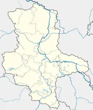 Kade   is located in Saxony-Anhalt