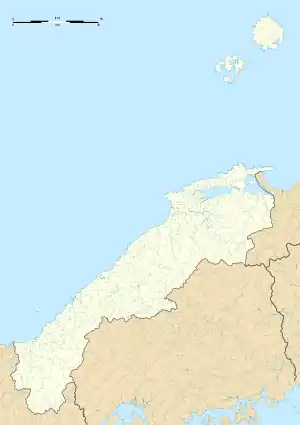 Isotake Station is located in Shimane Prefecture