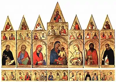 Saint Catherine of Alexandria Polyptych, 1319