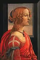 La Bella Simonetta, also said to be of Simonetta Vespucci, c.&nbsp;1480–1485