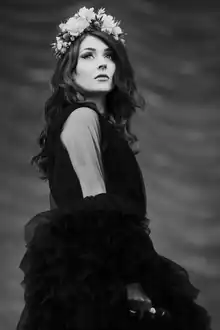 Behm performing at Ruisrock in 2022