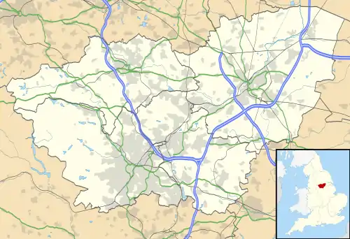 Markham Main Colliery is located in South Yorkshire