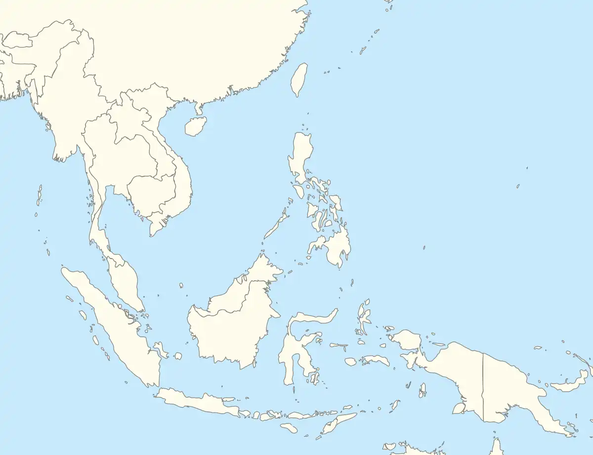 Luzon Strait is located in Southeast Asia