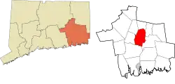 Norwich's location within the Southeastern Connecticut Planning Region and the state of Connecticut