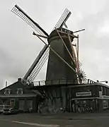 Windmill "Nooitgedacht"&nbsp;[nl] in Spijkenisse.