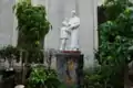 Statue of St. John Bosco with St. Dominic Savio