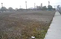 Lot where St. Boniface Roman Catholic Church once stood