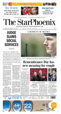 Front page&nbsp;— November 12, 2011