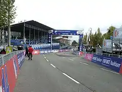 Start and finish line