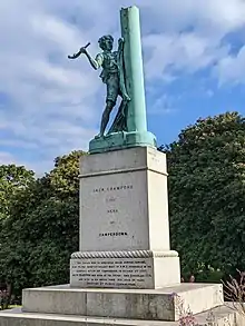 Statue of Jack Crawford