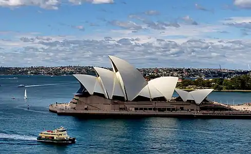 The Sydney Opera House is one of the world's most recognisable opera houses and landmarks