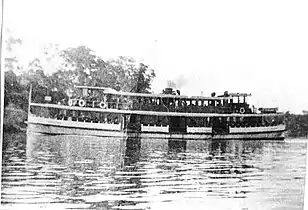 On the Parramatta River, circa 1910