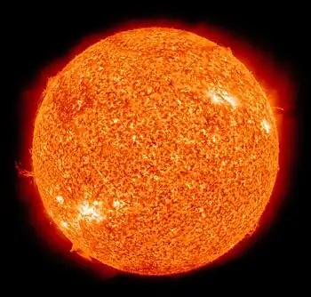 Sun image by Solar Dynamics Observatory, 2010