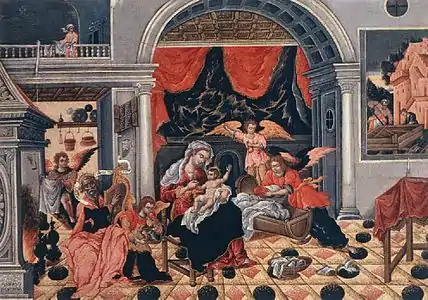 Nativity of Christ by Theodoros Poulakis