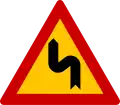 Κ-2αDouble curve (left)(formerly used or )