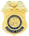 Current badge of a CID Special Agent