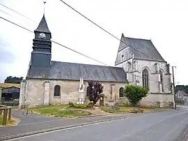 The church in Villers-Vicomte