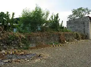 Walls of the Old Cota of Balayan Church