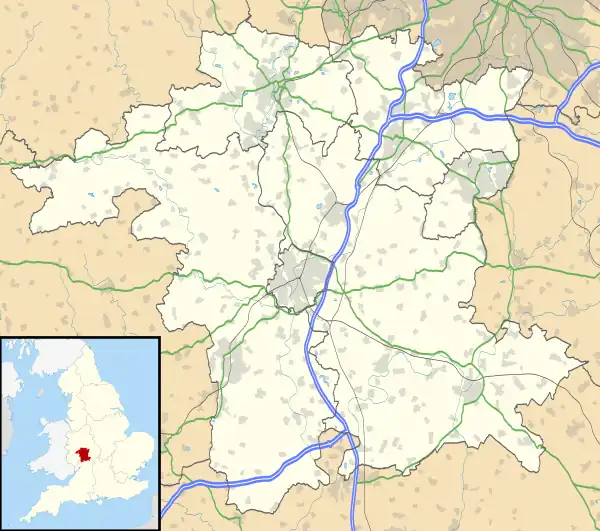 Offenham is located in Worcestershire