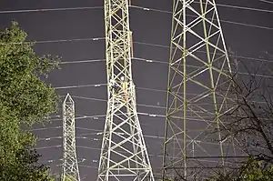 Sample of high-voltage transmission lines owned, operated and maintained by WAPA