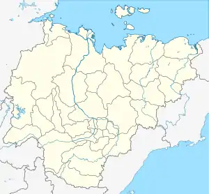 Lensk is located in Sakha Republic