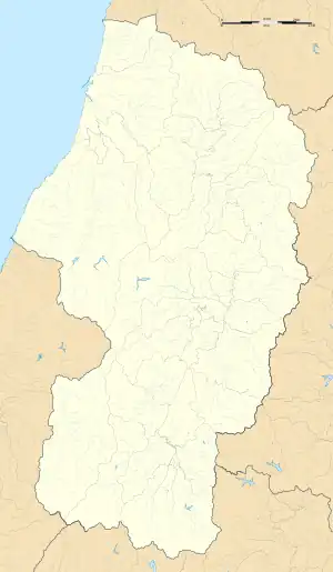 Funagata Station is located in Yamagata Prefecture