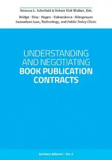 A blue and white cover